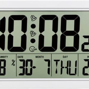 Digital Alarm Clock Thermometer Hygrometer